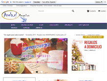 Tablet Screenshot of anela.cl