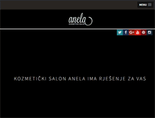 Tablet Screenshot of anela.hr